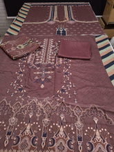 01 - Viscose Linen Embroidered 3P